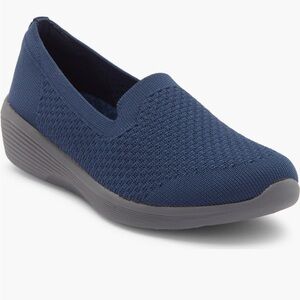 Skechers Women's Blue Slip-On Flats